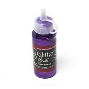 Glitter glue PURPLE ,Stamperia