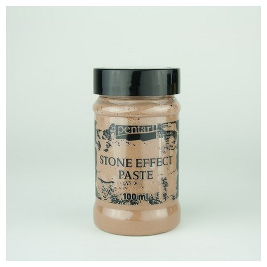 Stone effect Paste (εφέ πέτρας) Pentart 100ml – Brown granite