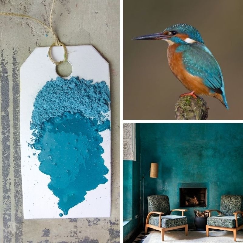 Χρώμα παλαίωσης Milk Paint Petrol Blue, Maja’s Memories