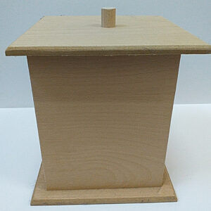 Μπισκοτόκουτο MDF 17*13εκ
