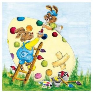 Painting on egg