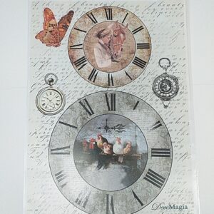 A3 Clock