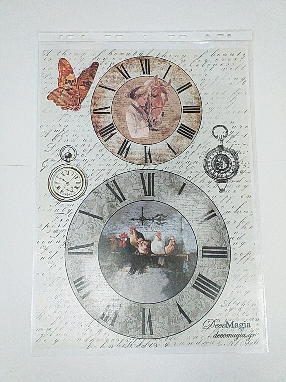 A3 Clock