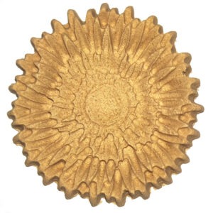 Ξυλόγλυπτo Διακοσμητικό Λουλούδι 50x50mm