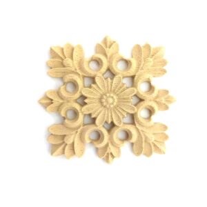 Ξυλόγλυπτο Διακοσμητικό 60x60mm