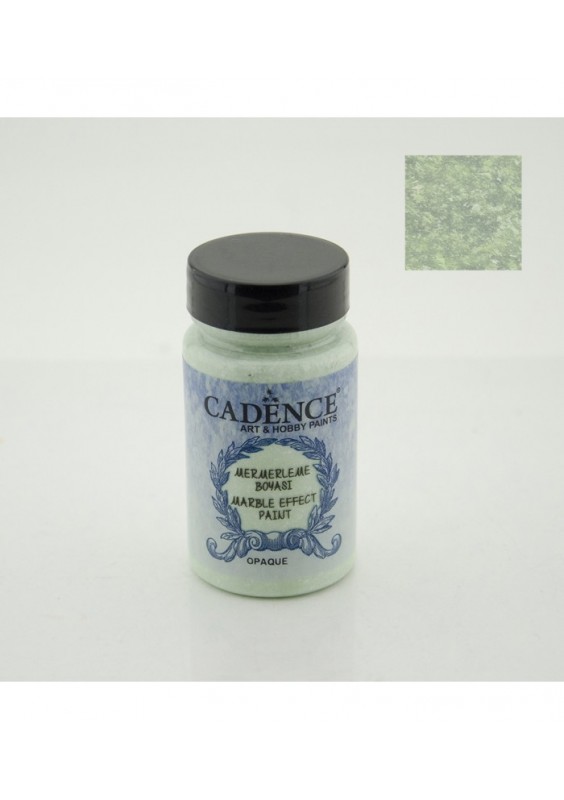 Marble Effect Light Green Metallic 120 ml