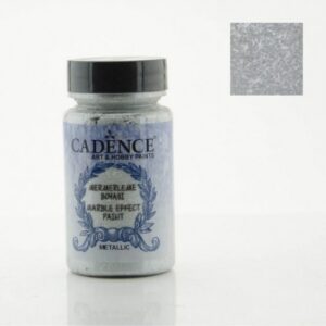 Marble Effect Silver Metallic 120 ml