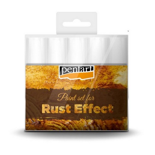 Rust effect paint set 5x20ml Pentart