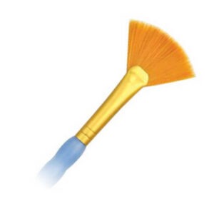 Πινέλο συνθετικό Fan Brush No1