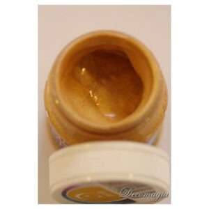 Χρώμα gold ιριδίζον για ύφασμα, 50ml