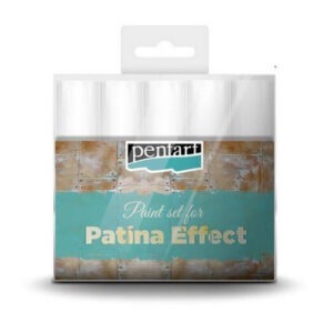 Patina effect paint set, 5×20 ml, Pentart