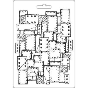 Καλούπι εύκαμπτο A5, 15x21cm, Stamperia, Sea World plaquette