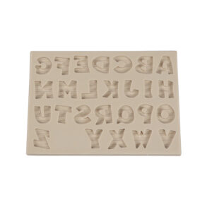 Καλούπι Σιλικόνης Αλφάβητο 15.3x10.7cm