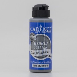 ΥΒΡΙΔΙΚΟ ΑΚΡΥΛΙΚΟ ΓΚΛΙΤΕΡ GRAFITI GREY 120 ML HSG081