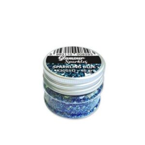 Sparkles Glitter Σε Νιφάδες Sparkling Blue 40gr Stamperia