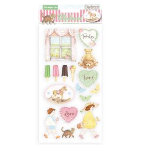 Die Cuts Chipboard Stamperia 15x30cm, DayDream toys