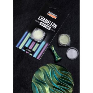 Rub-on Chameleon pigment Chrome Effect (μεταλλικό εφέ) Pentart 0,5 gr, Scarabeus
