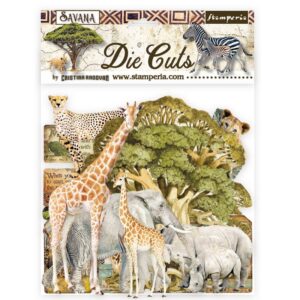 Die Cuts Stamperia, Savana