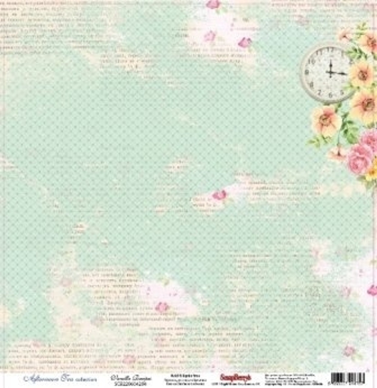 Scrapberry's Afternoon Tea Collection - Vanilla Recipes 12x12