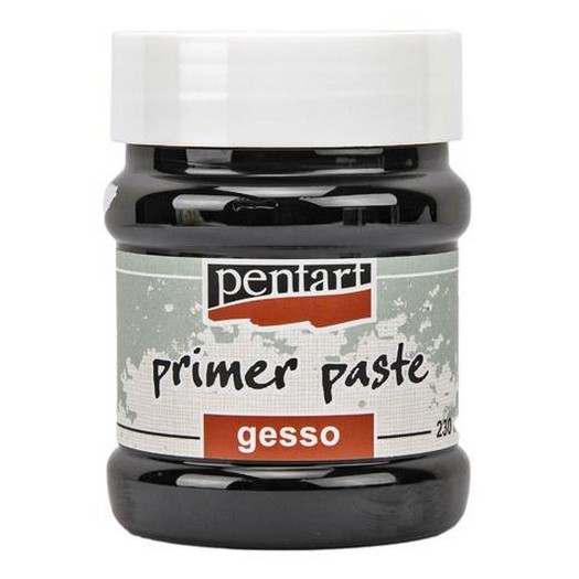 Ακρυλικό Gesso Μαύρο Pentart 230ml