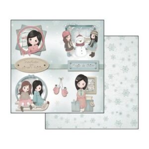 Χαρτί scrapbooking double face 31,2×30,3cm, Stamperia