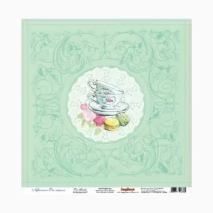Scrapbooking Paper- Afternoon Tea Tea Parlor
