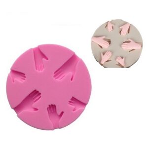 Καλούπι σιλικόνης, Παλάμες, 7×1,2cm