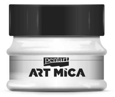 Μίκα Art Mica Pentart, Pearl white, 9gr