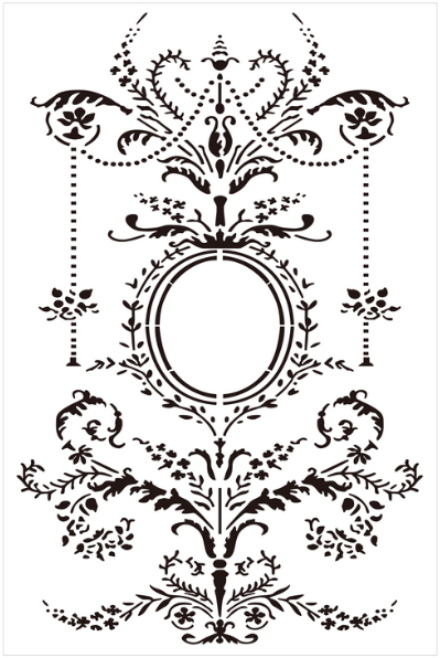 Στένσιλ DecoChic, Marie Antoinette, 40x60cm