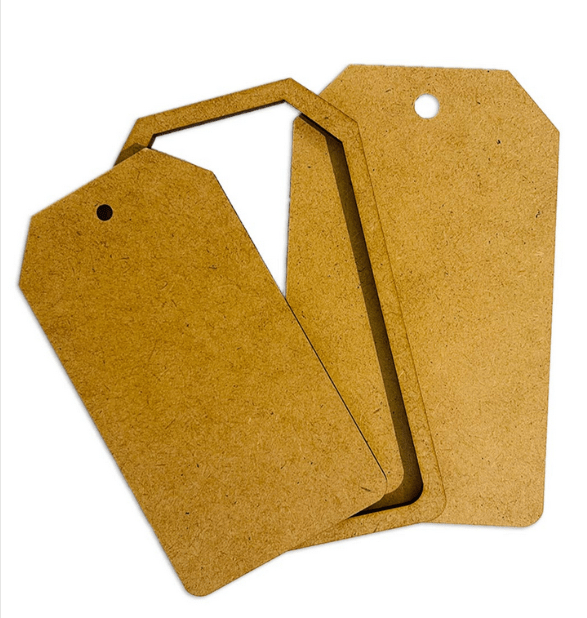 Διακοσμητικά σχέδια MDF, Ετικέτα 14×8.5cm