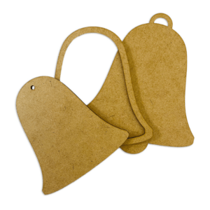 Διακοσμητικά σχέδια MDF, Καμπάνα, 14.5x12cm