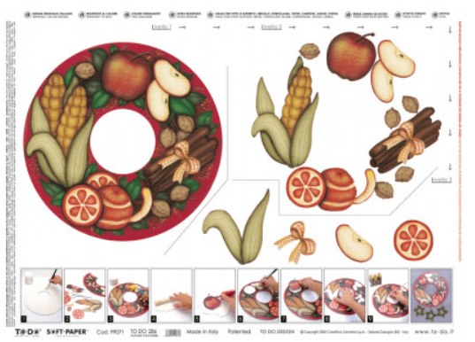 TO-DO DECOUPAGE - SOFT PAPER TECNICA A BASSORILIEVO - 286 - 50X70 CM