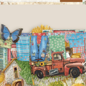 Αυτοκόλλητα Die Cuts-Ephemera Stamperia, Sunflower Art, Decor and Sunflower