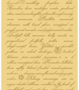 Χαλκομανίες Χρυσές (Rub-On), 10.16×21.6cm Stamperia, Script