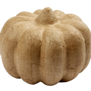 Κολοκύθα χάρτινη από σκληρό χαρτί, 9x13cm